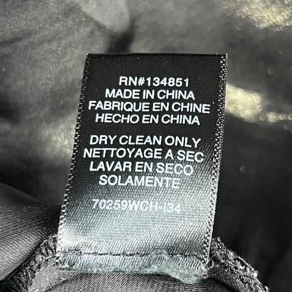 Wayf Josaline Metallic Long Sleeve Blouse Size Medium M Shimmering - Picture 7 of 16